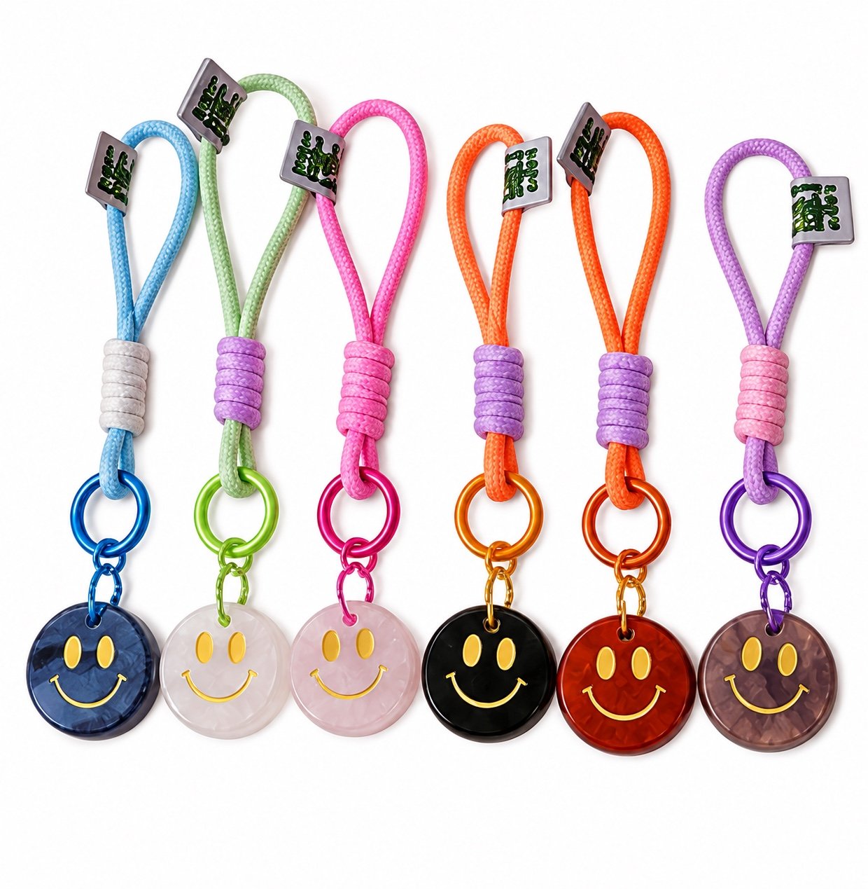 Crystal keychain collection