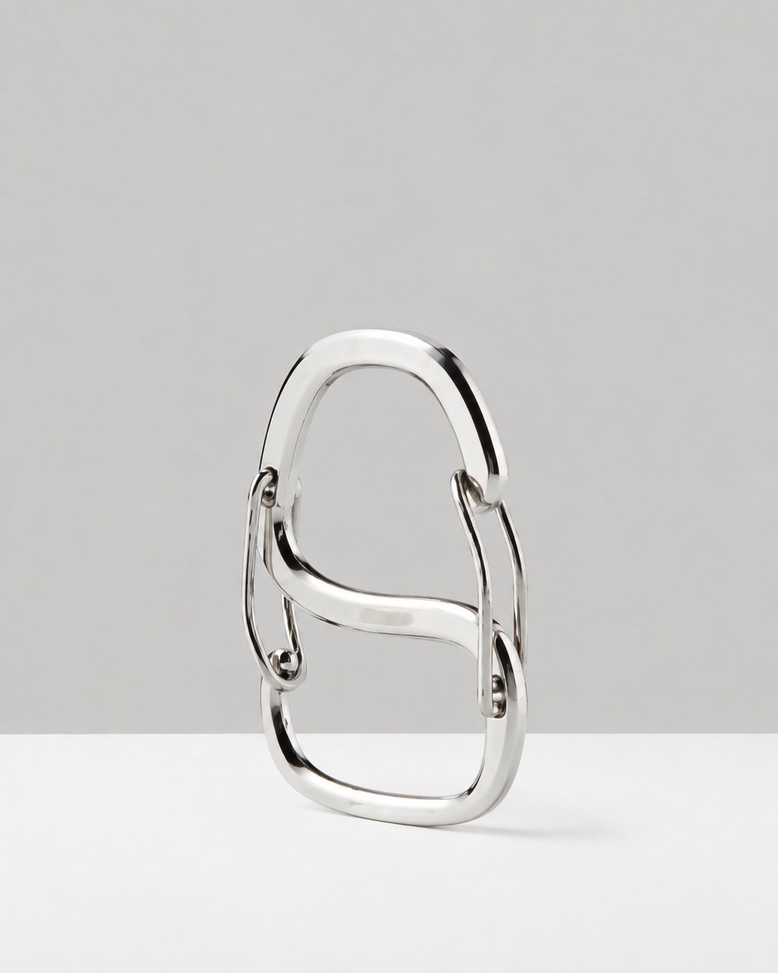 Classic ring and clip keychain