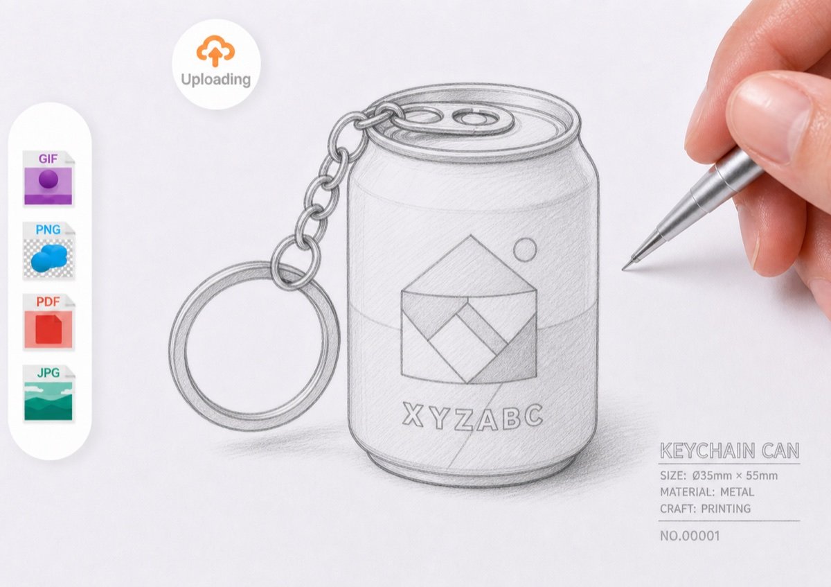 Custom keychain concept development
