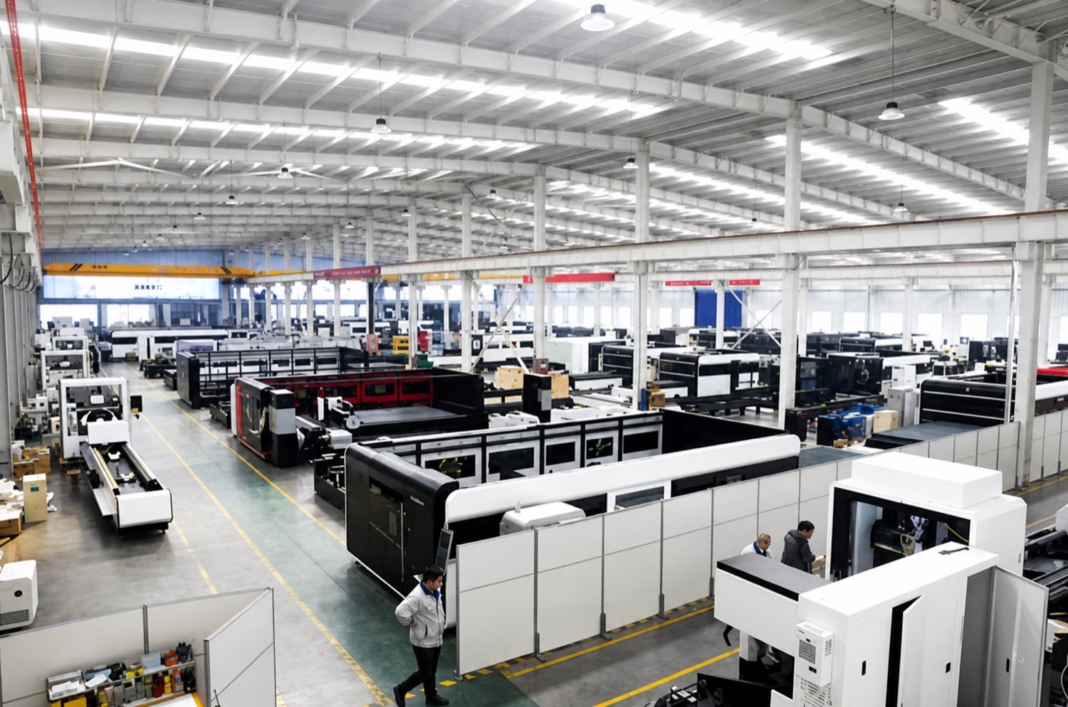 Yibo Precision manufacturing floor
