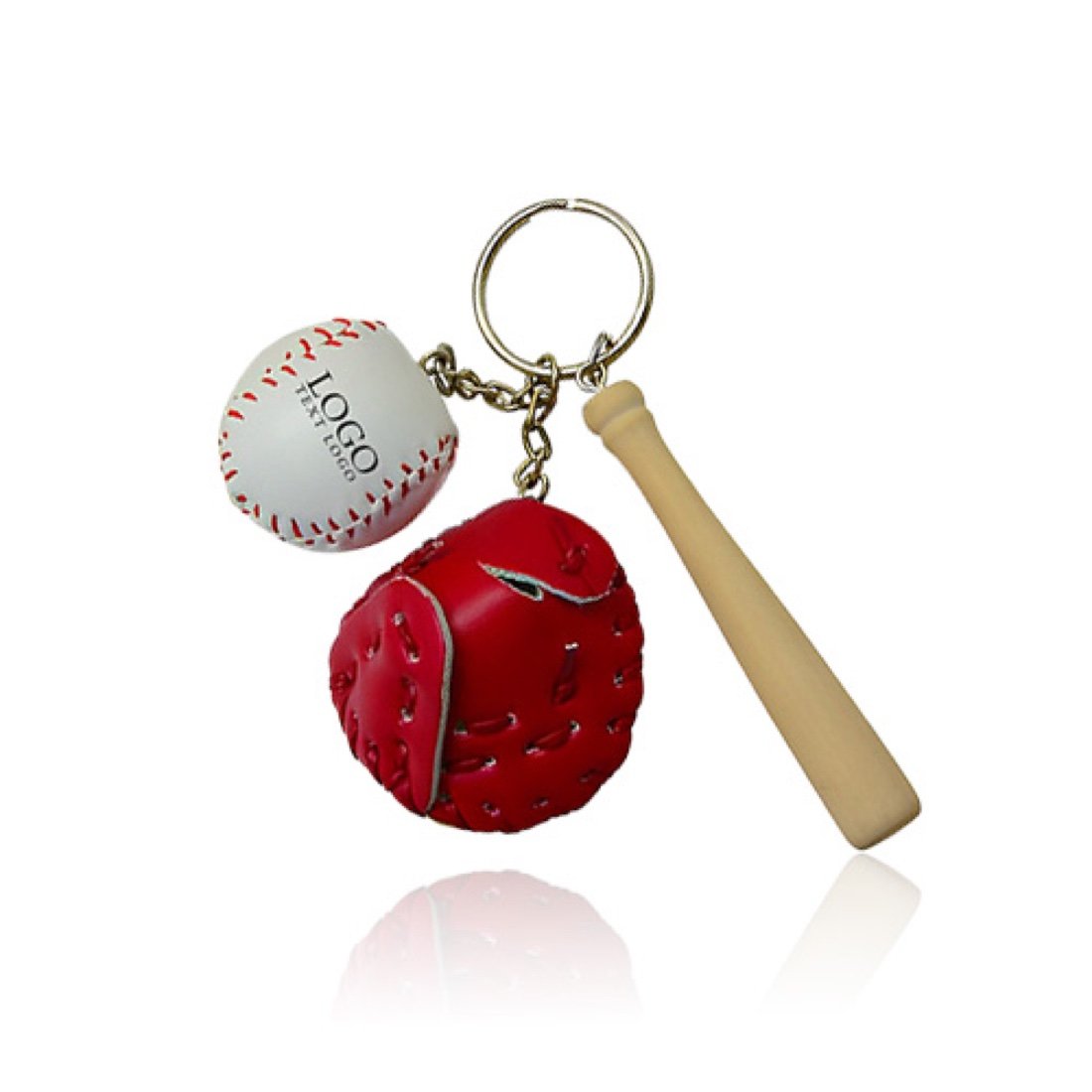 Stitched leather tag