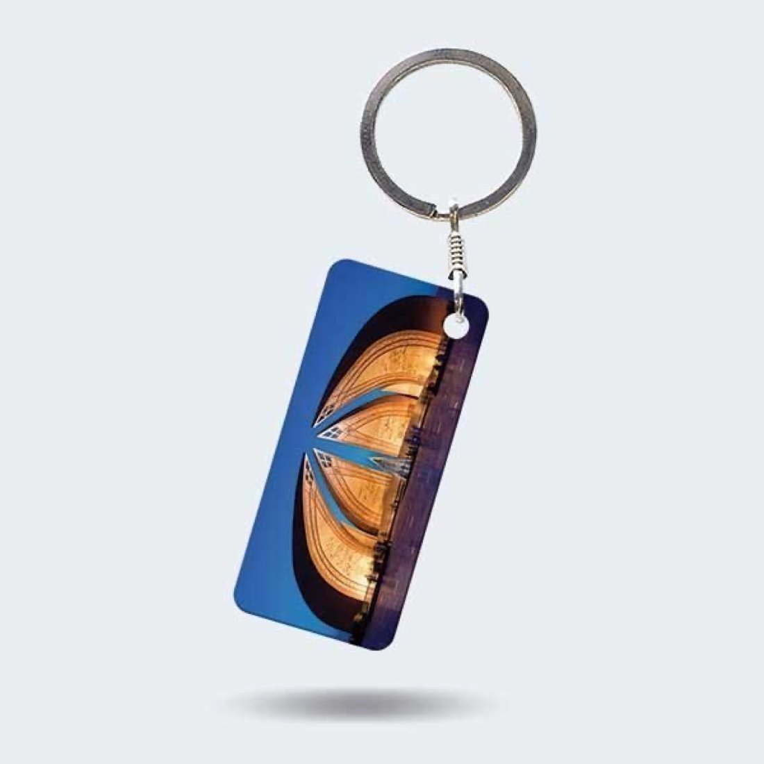 Polished metal tag reference