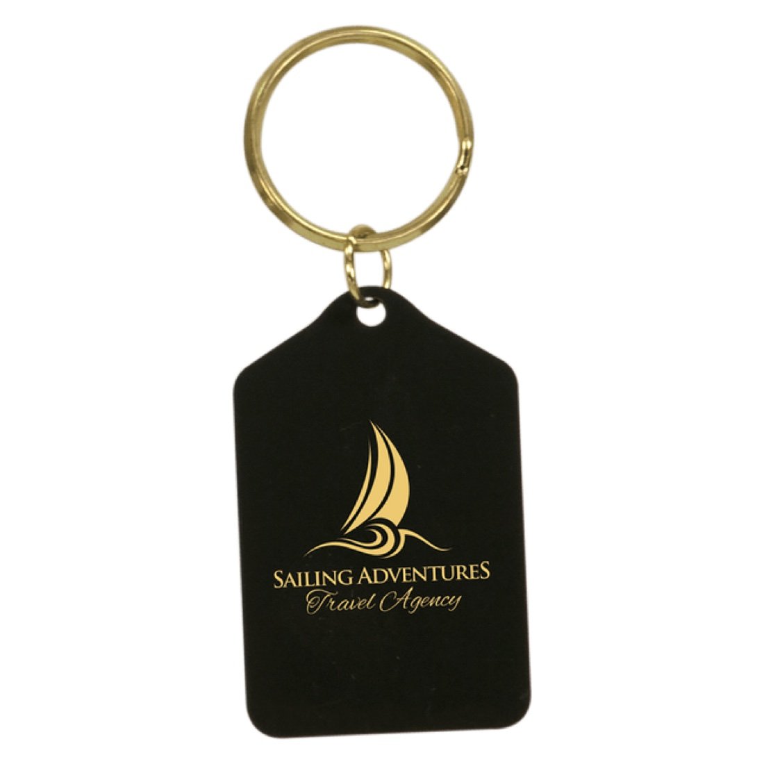 Engraved-style tag
