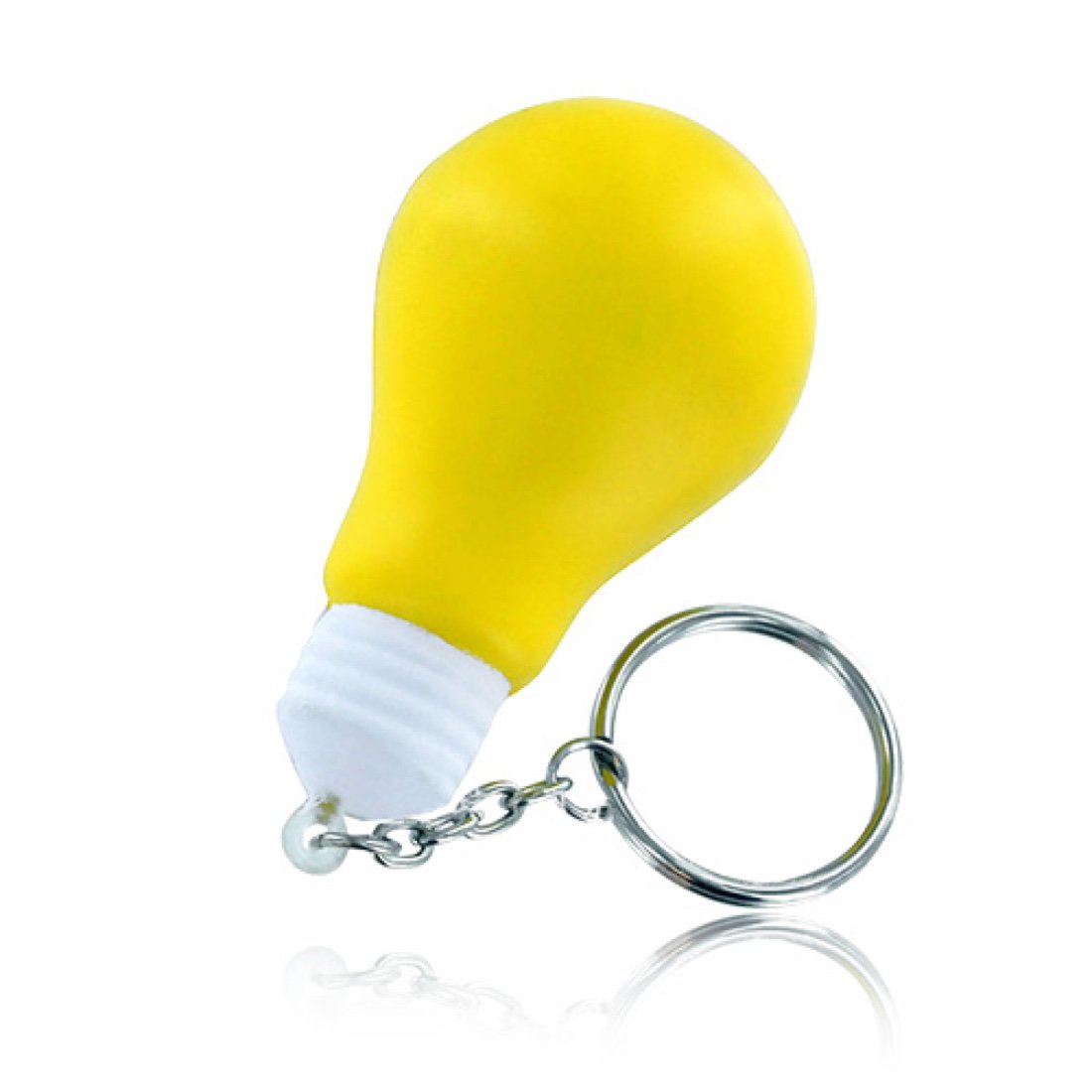 Lightbulb plastic keychain reference